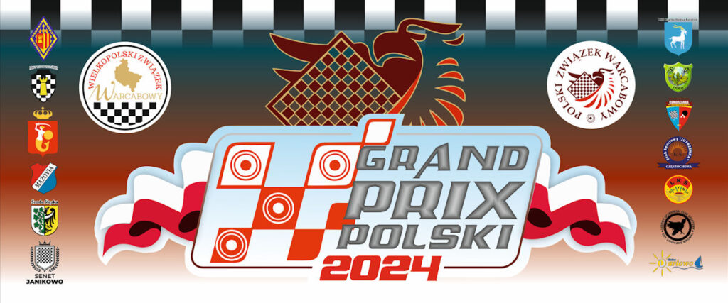 Plakat Grand Prix Polski 2024 w warcabach
